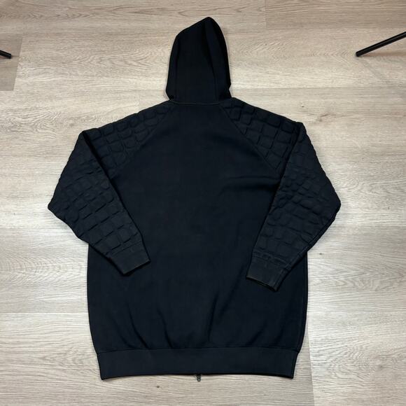 Alexander Wang x H&M Textured Scuba Biker Full Zip Hoodie Men's Medium - Picture 3 of 9